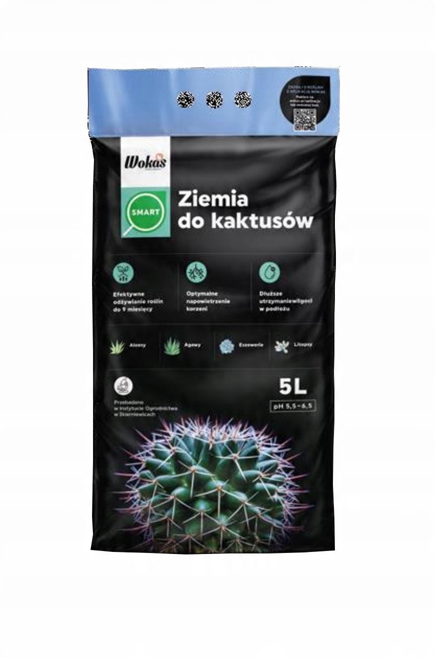 

Wokas Ziemia Podłoże Do Kaktusów Sukulentów 5l
