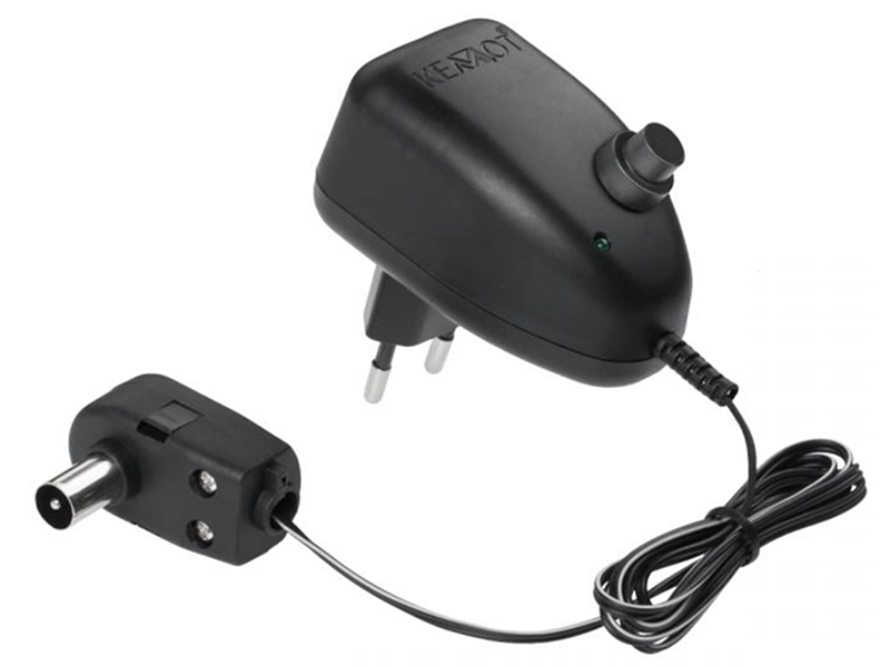 

Zasilacz Antenowy Regulowany Do Dvbt 12V 80mA 2602