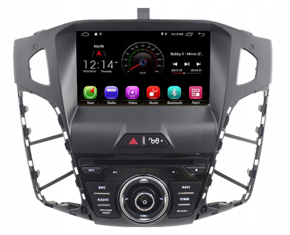 RADIO ANDROID DVD FORD FOCUS MK3 4CORE 2/16GB Marka inna