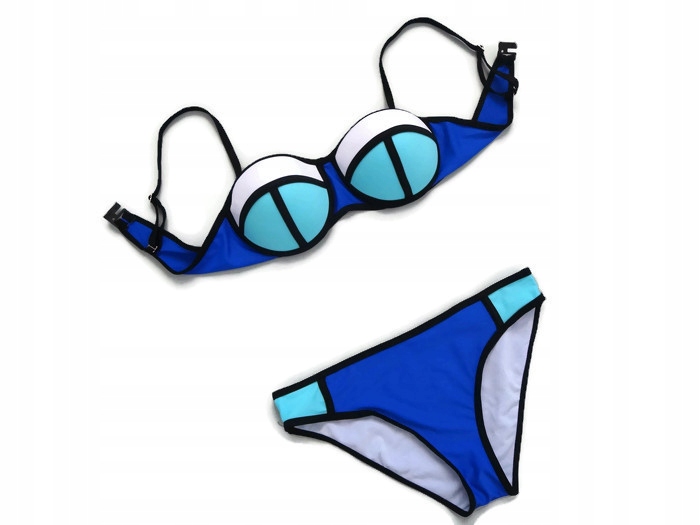 

5 kolorów Strój Kąpielowy Bikini Neonowe L 40