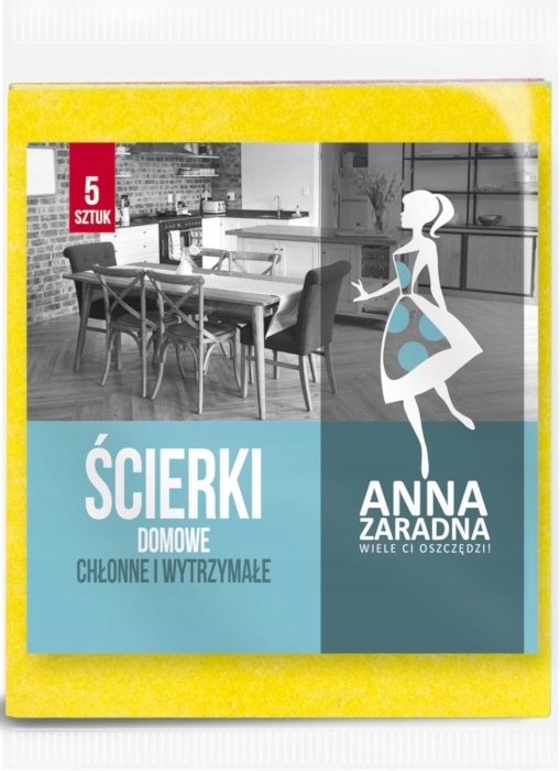 

Ścierki Anna Zaradna Domowe 5 szt