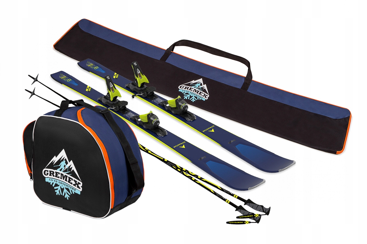 ZESTAW POKROWIEC TORBA NA NARTY+BUTY GRAFIT 180 Model ZES_GRAF_180