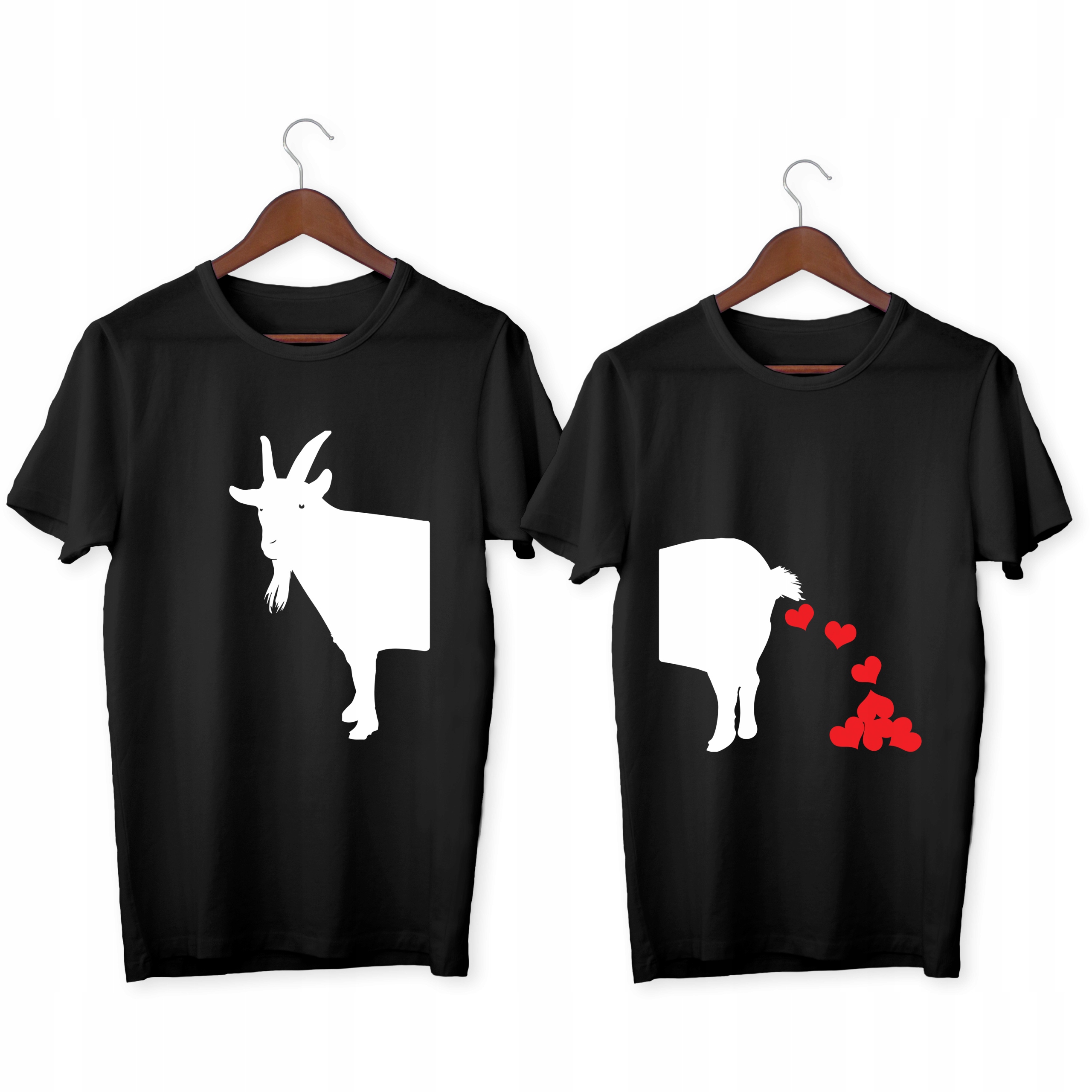 

Tshirt Dla Pary Dla Zakochanych Walentynki Koza