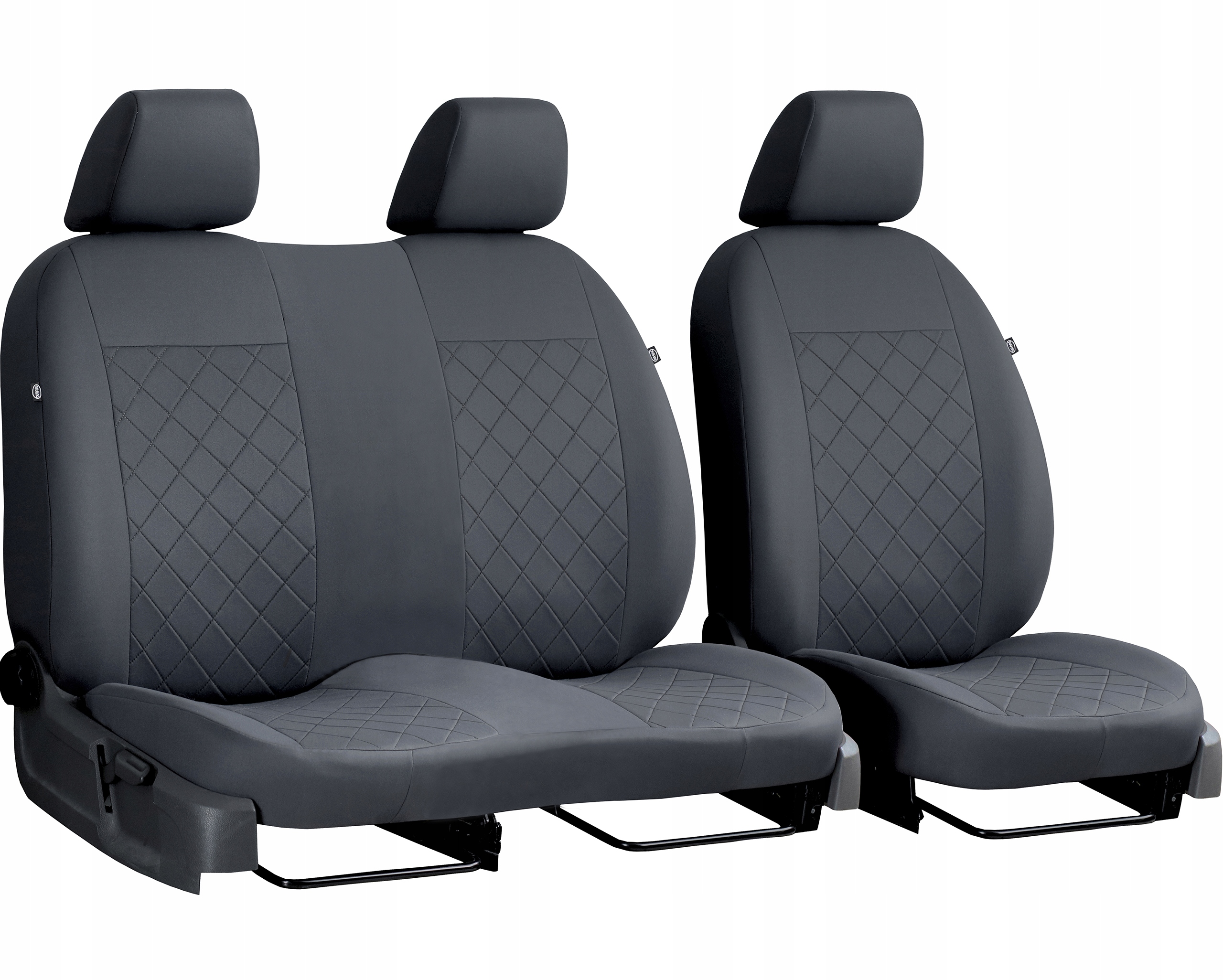 POKROWCE MIAROWE NA SIEDZENIA DO IVECO DAILY 3 2+1