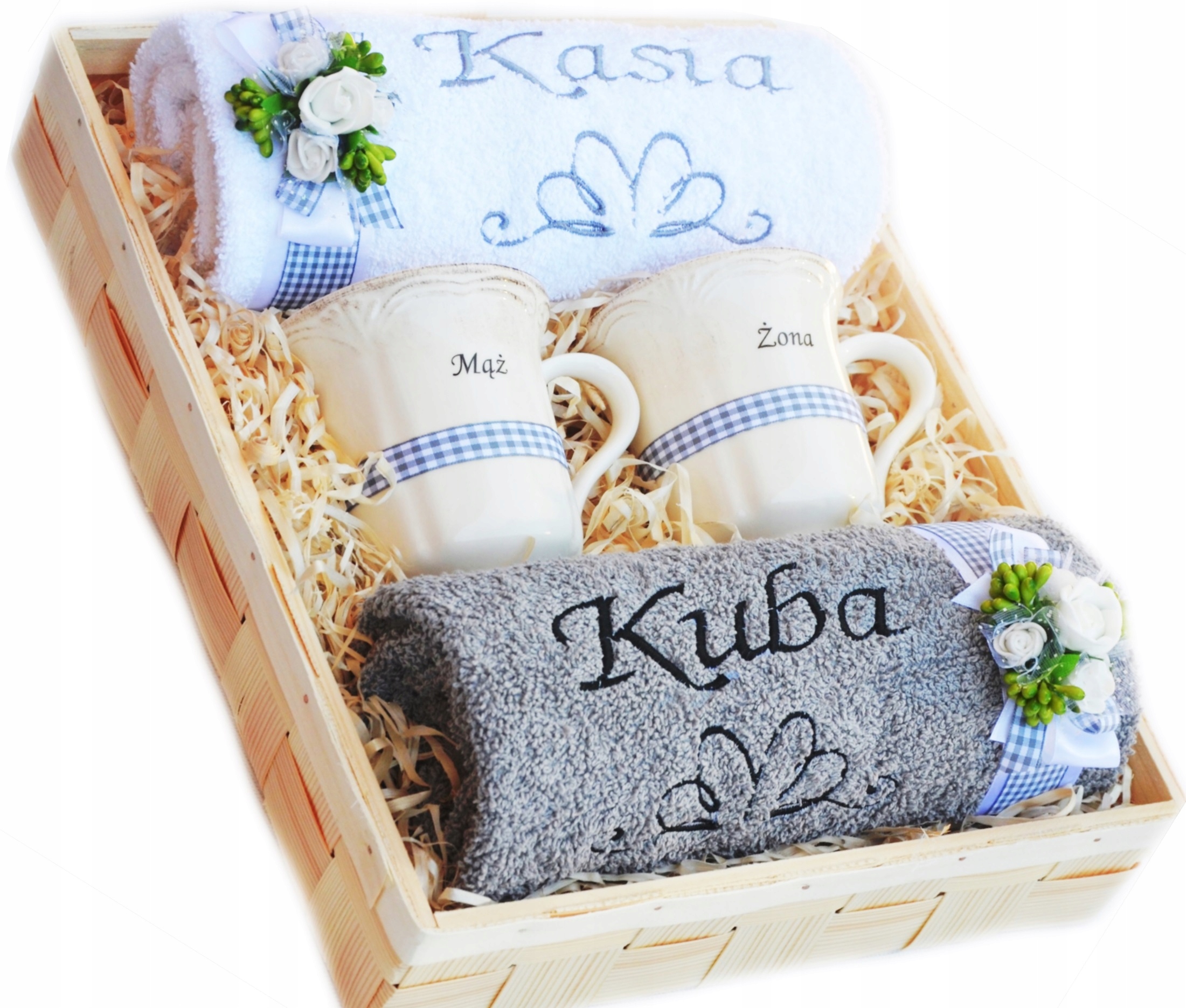

Duży na Rocznicę Ślubu Ślub Ręczniki Kubki