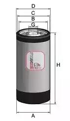 Масляный фильтр SOFIMA S 3572 R