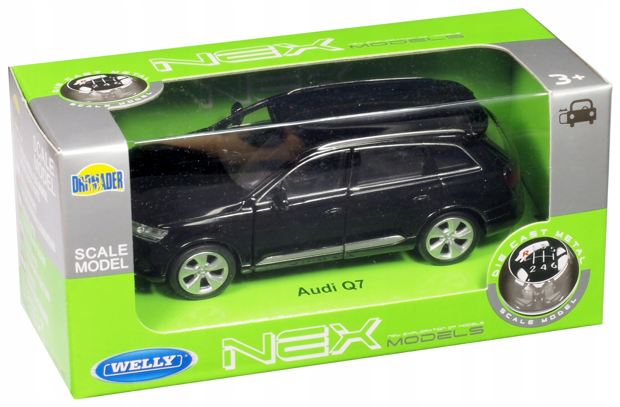 METALOWE AUTO SAMOCHÓD AUDI Q7 WELLY 1:34 Bohater brak