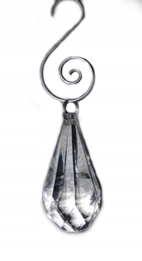 ZAWIESZKA ZAZDROSTKA KRYSZTAŁKI sopel 10 cm