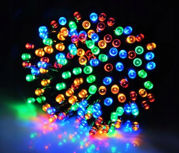 LAMPKI CHOINKOWE 500 LED PROGRAMATOR MULTIKOLOR Zasilanie sieciowe