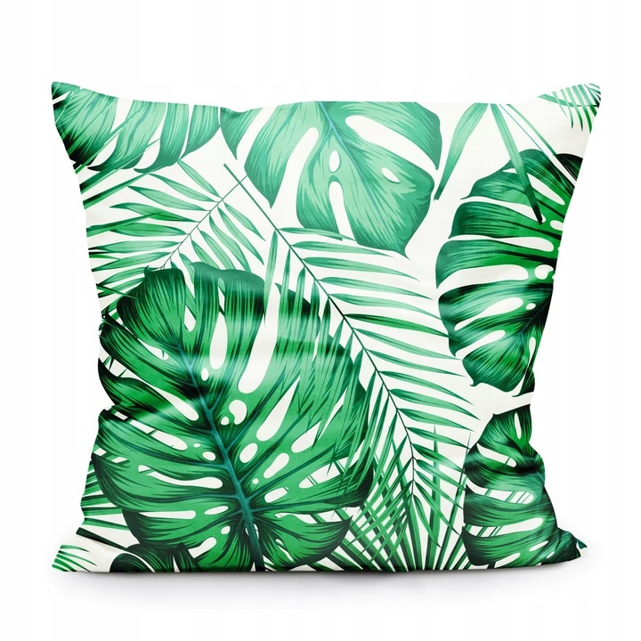 

Poszewka dekoracyjna liście monstera zieleń 50x50