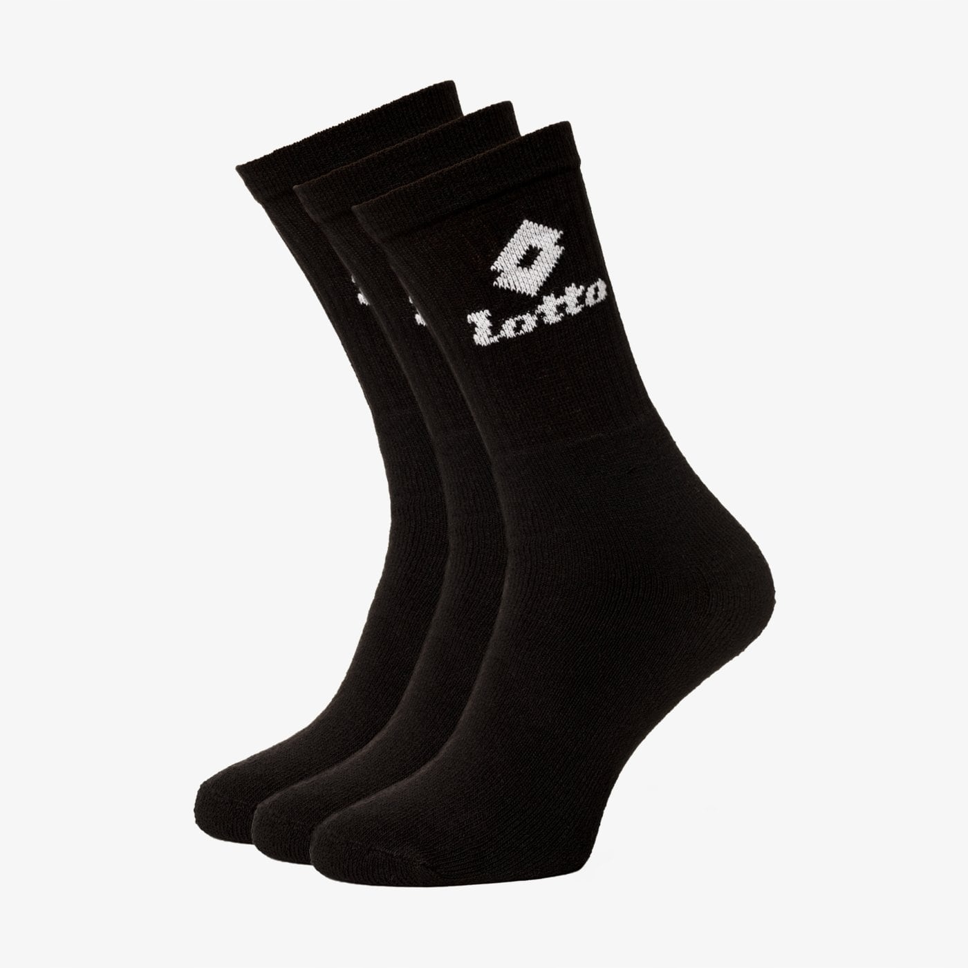 

Skarpety Skarpetki frotte Lotto 3-pak czarne 43-46