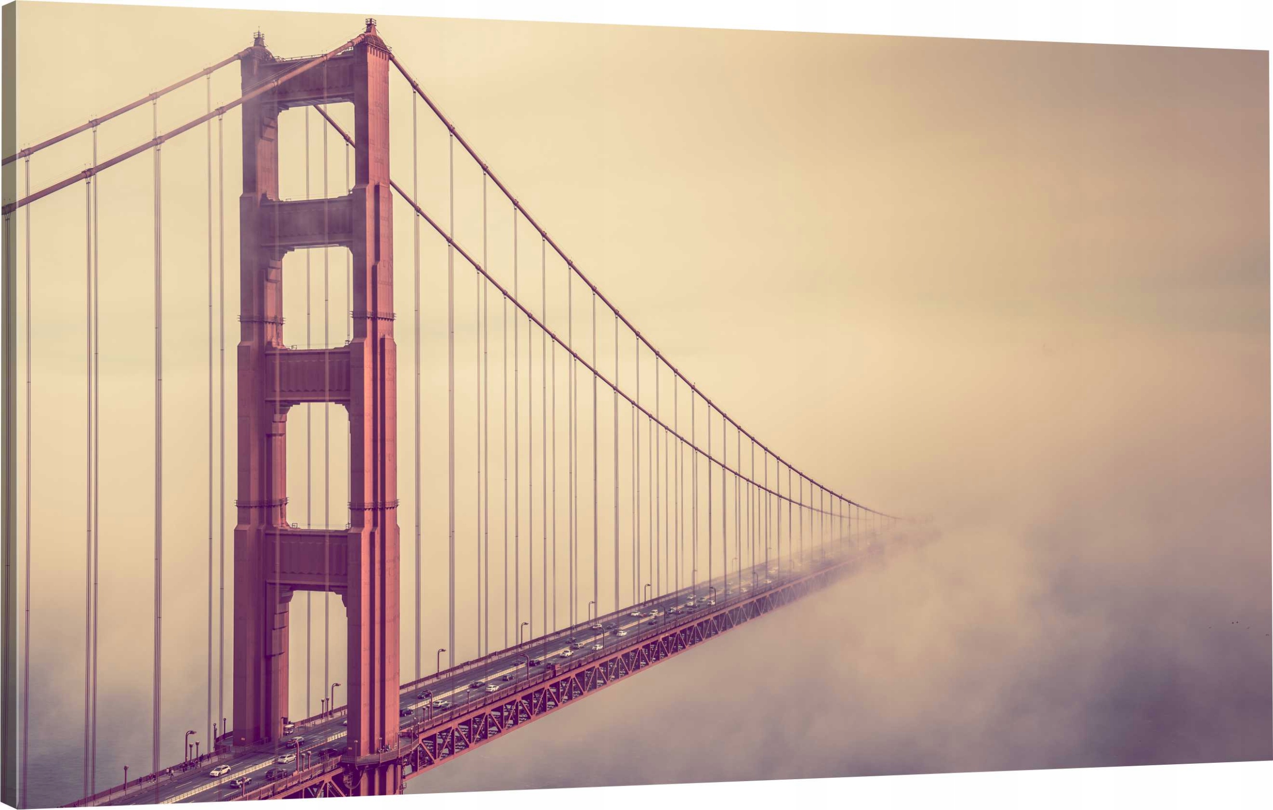 

Obraz Na Płótnie Most San Francisco Mgła 110x70
