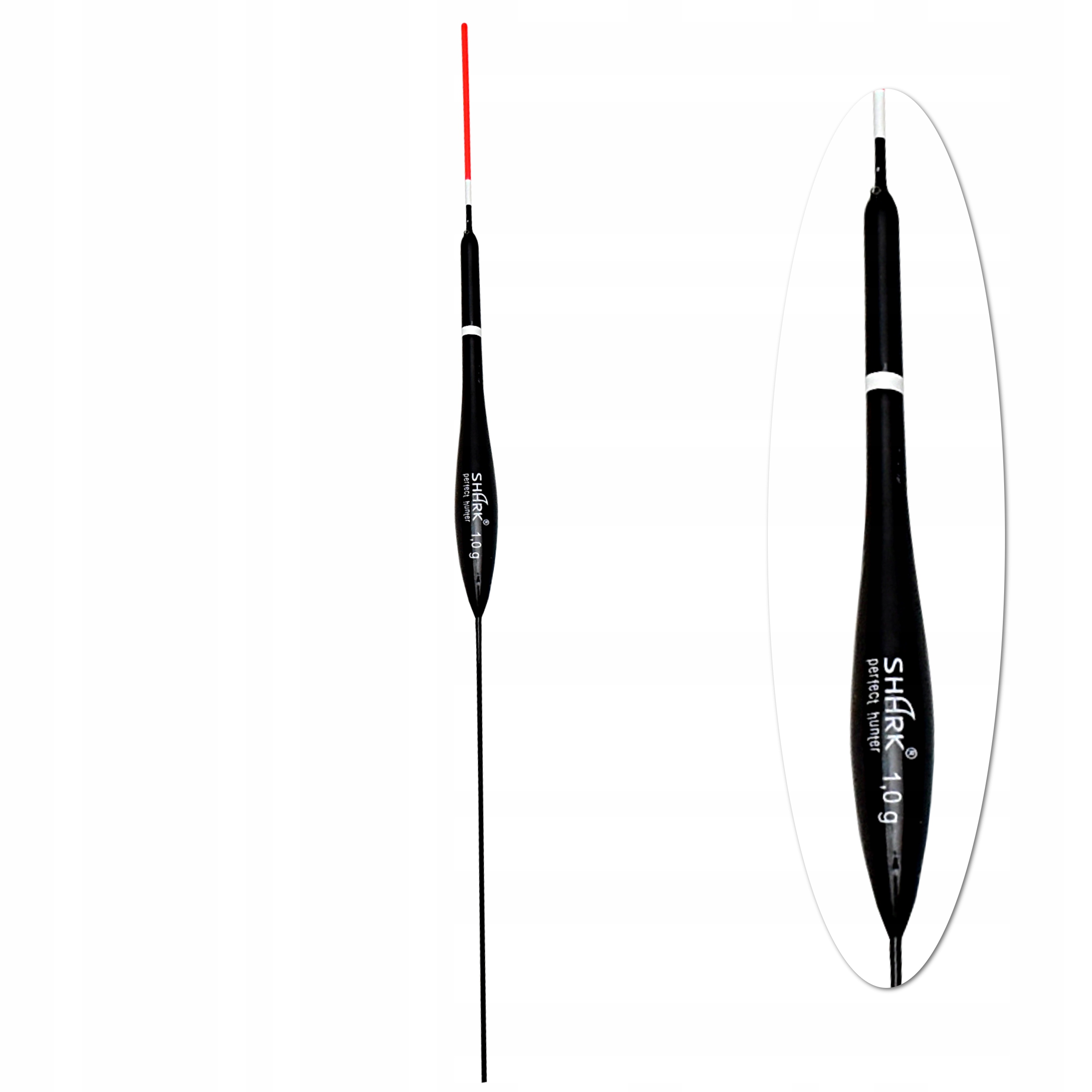 

Spławik Stały Z Balsy 1 g Shark 22 cm Polski