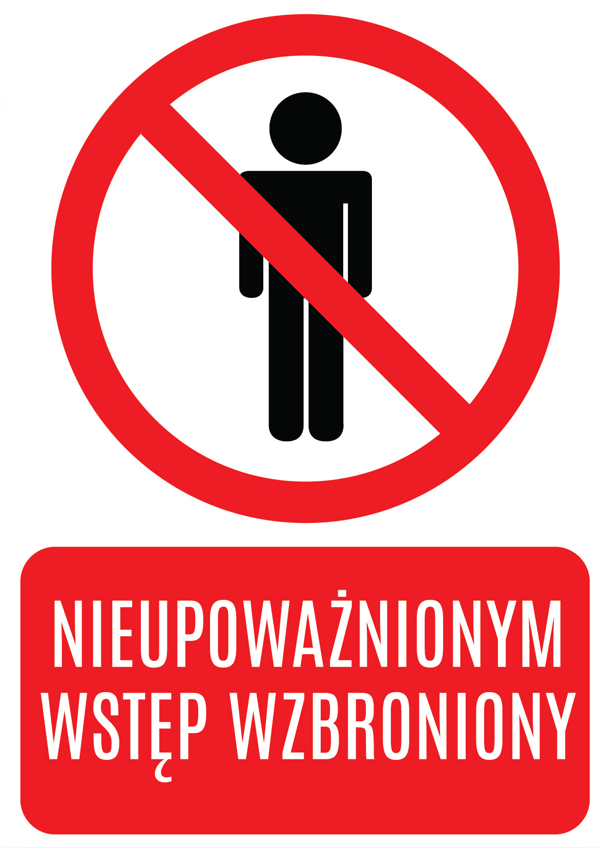 

Naklejka Zakaz wstępu przjescia filmowania inne 20