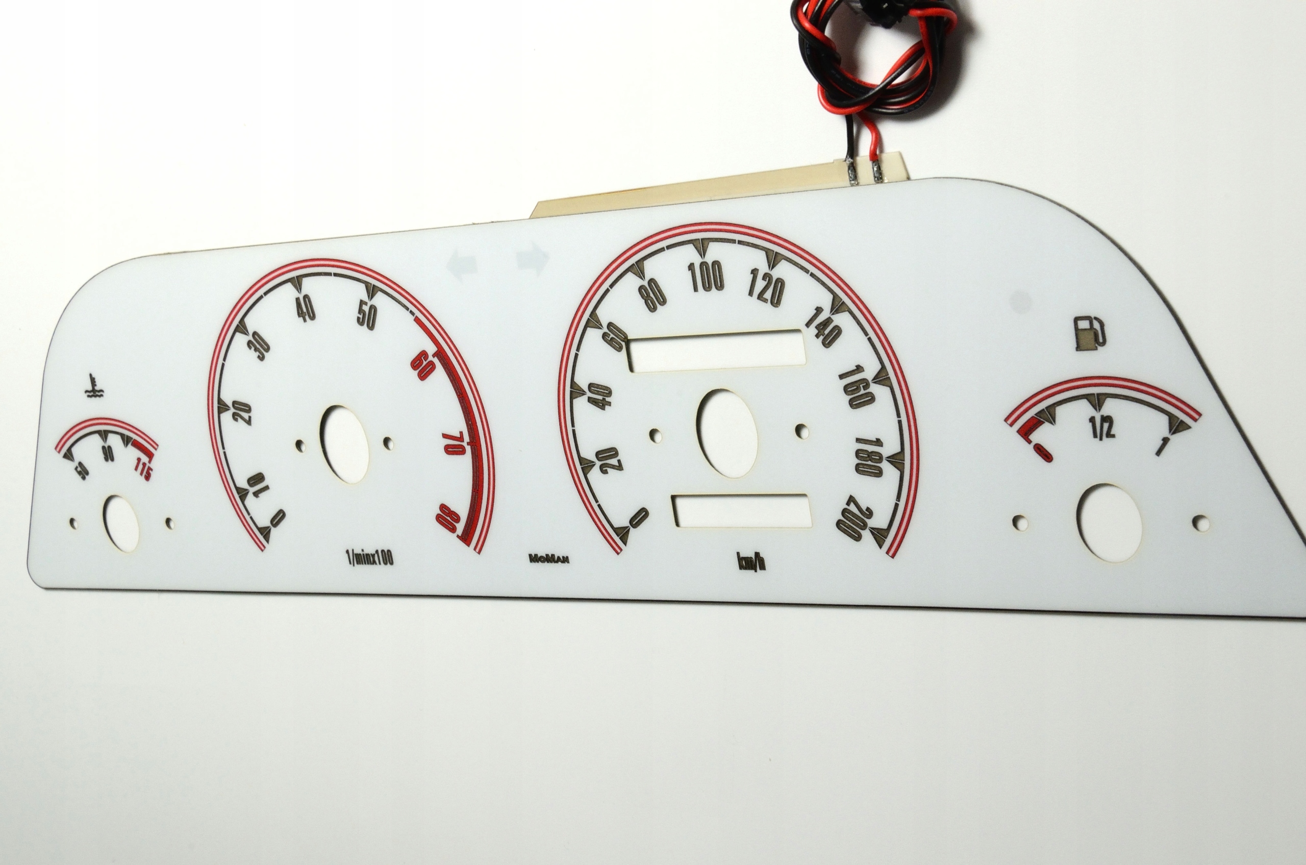 Łada 110 tarcze licznika INDIGLO wzór 1 MoMan Producent Moman