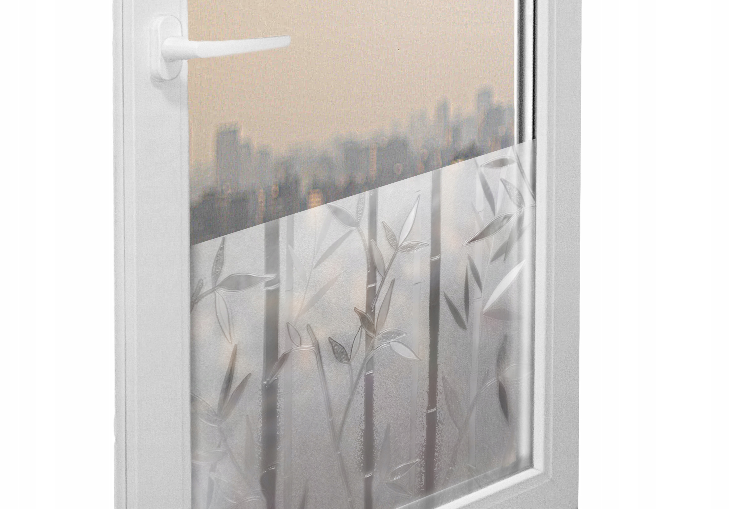 

Witraż Okienny Statyczny Bambus 3D 67x150 G58