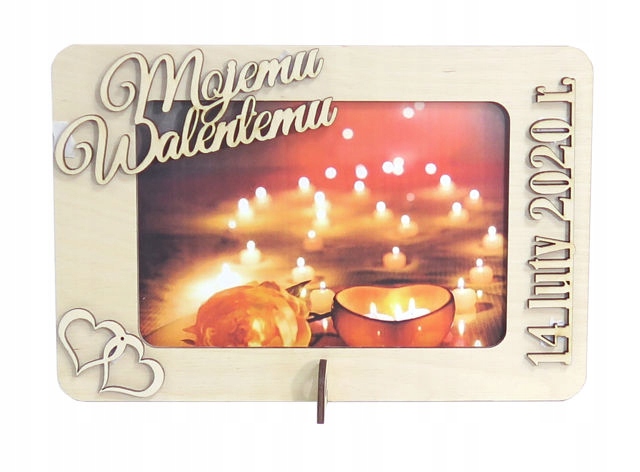 

Ramka foto 10x15 AC99 Walentynki 14 luty Serce