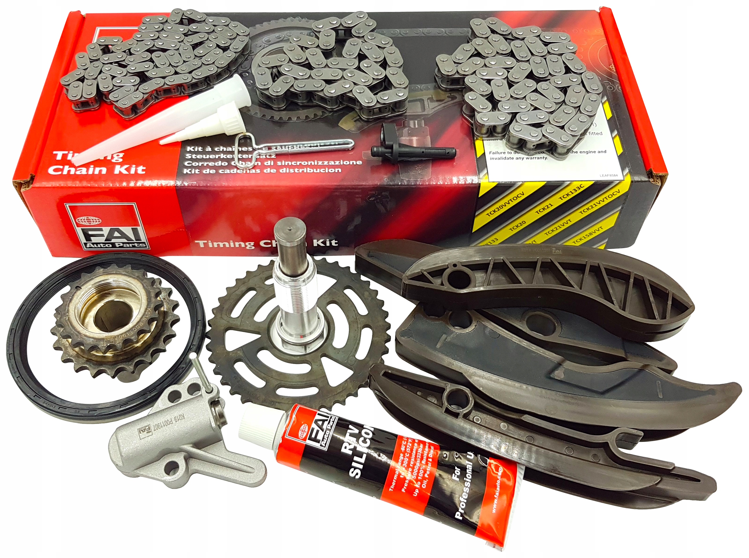 TCK133C - КОМПЛЕКТ ЦЕПИ ГРМ ДЛЯ TOYOTA RAV 4 IV 2.0 D