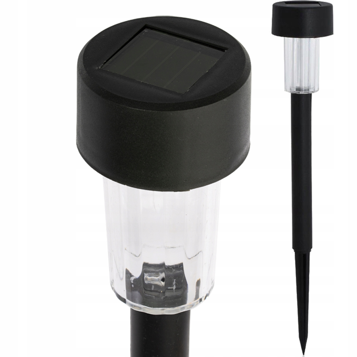 

Lampa solarna wbijana Volteno czarny 29,5 cm 1szt