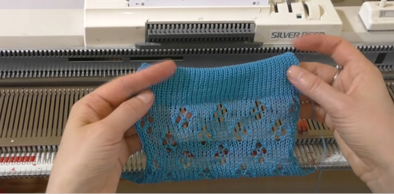 Ażurowe wózek Silver Reed LC2 ( dla SK280) Liczba ściegów 0