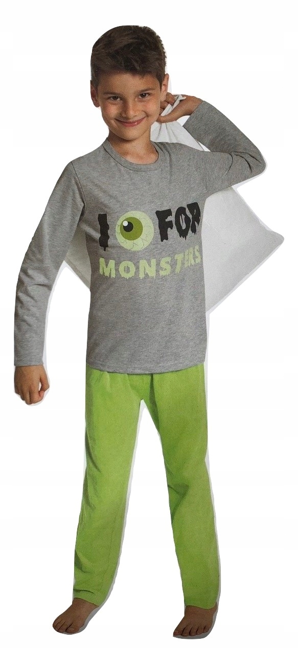 

Monsters piżama piżamka Bawełna *122-128