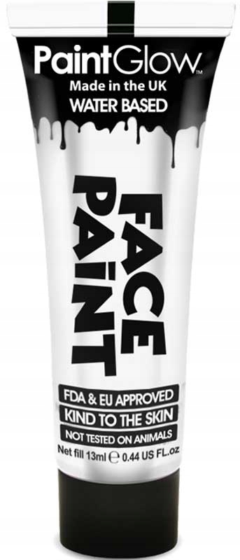 

Farba do malowania twarzy i ciała Biała 13ml white