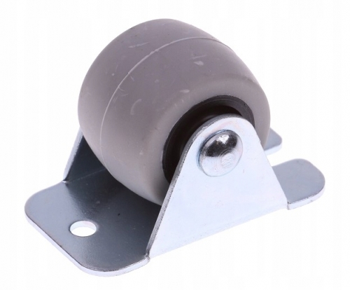 KÓŁKO MEBLOWE STAŁE GUMOWE 33 mm DO KRZESEŁ MEBLI