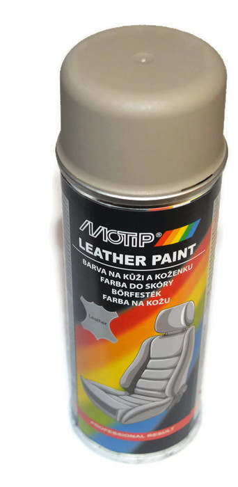 

Motip Lakier Farba Do Skóry Vinylu Spray Szary Beż