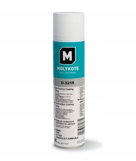 Suchy smar powloka spray Molykote D 321R 400ml