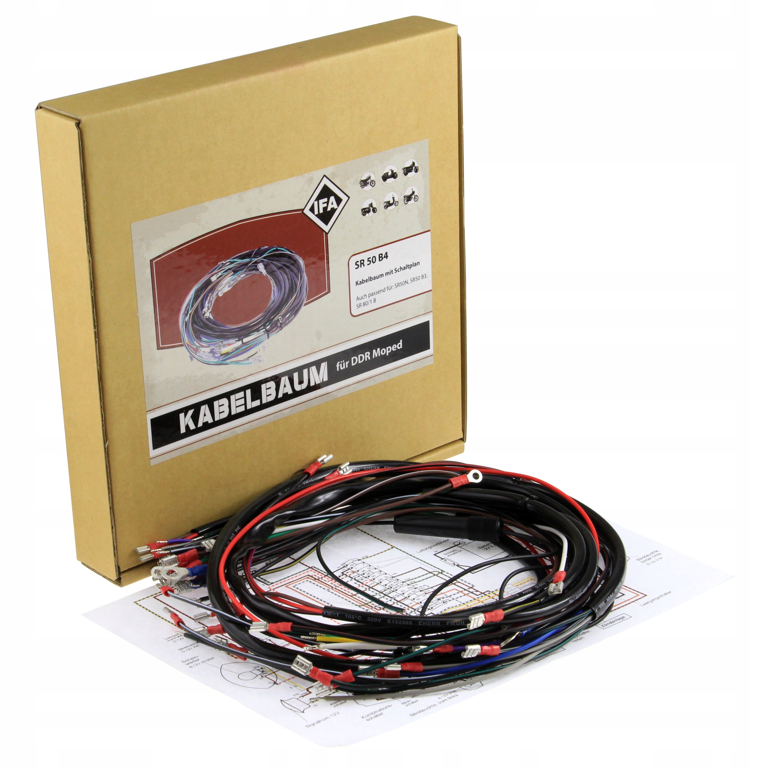 

Instalacja Elektryczna Simson SR50 Ifa Schemat