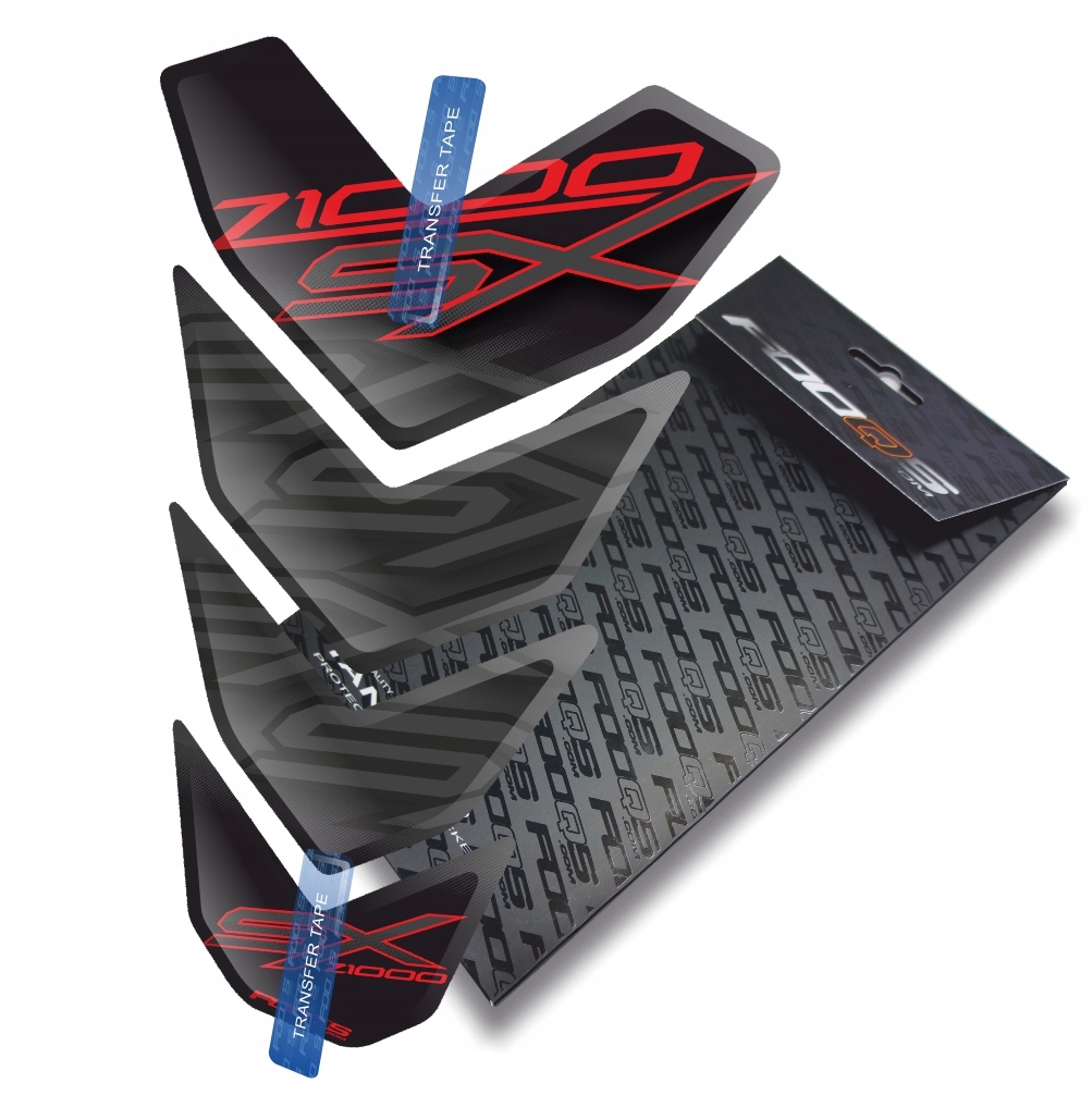 Tank-pad od firmy Fooqs pro Kawasaki Z 1000 Sx Z1000SX Černý Červený