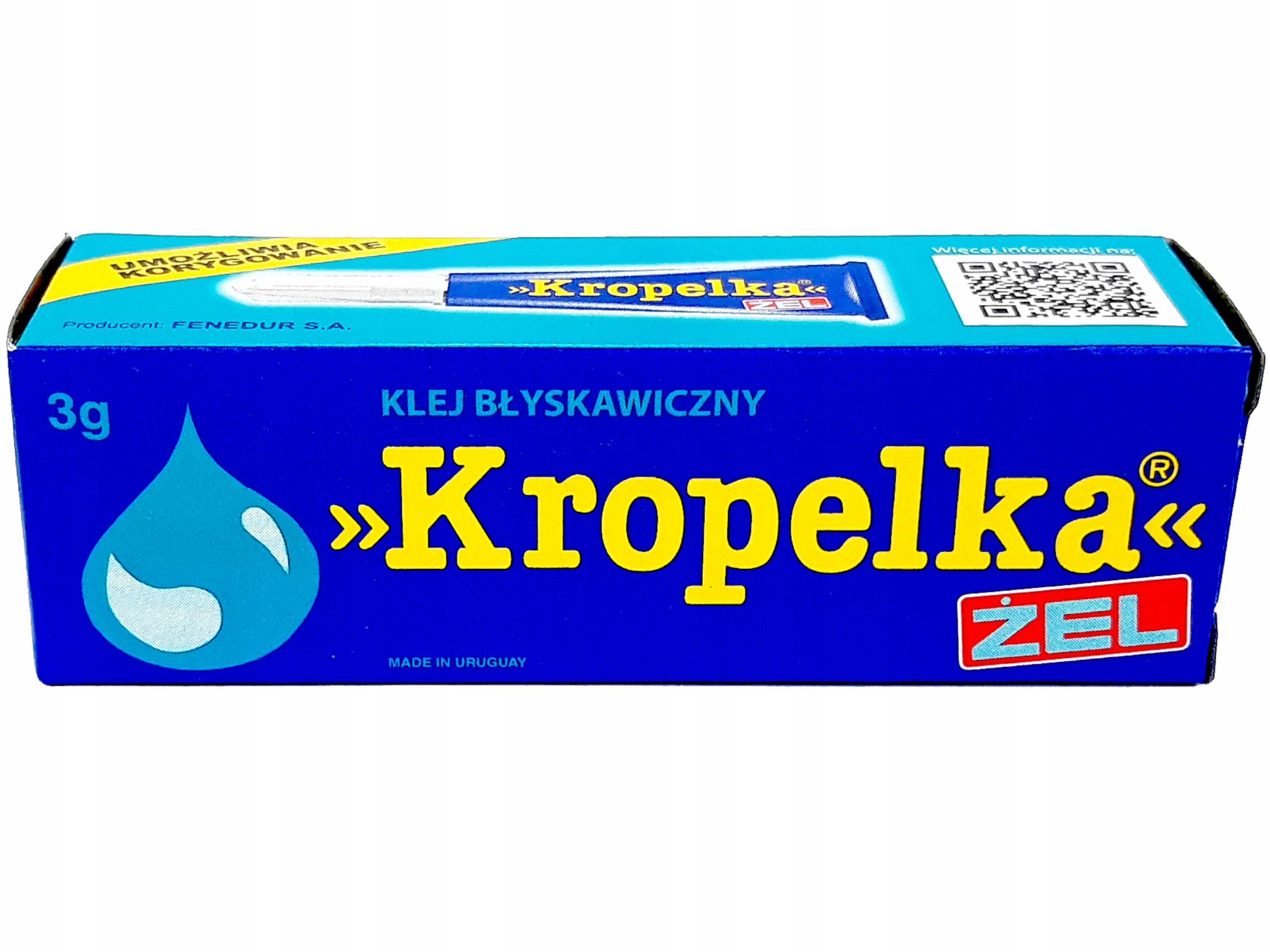 

Kropelka Żel Klej Montażowy Uniwersalny 3g
