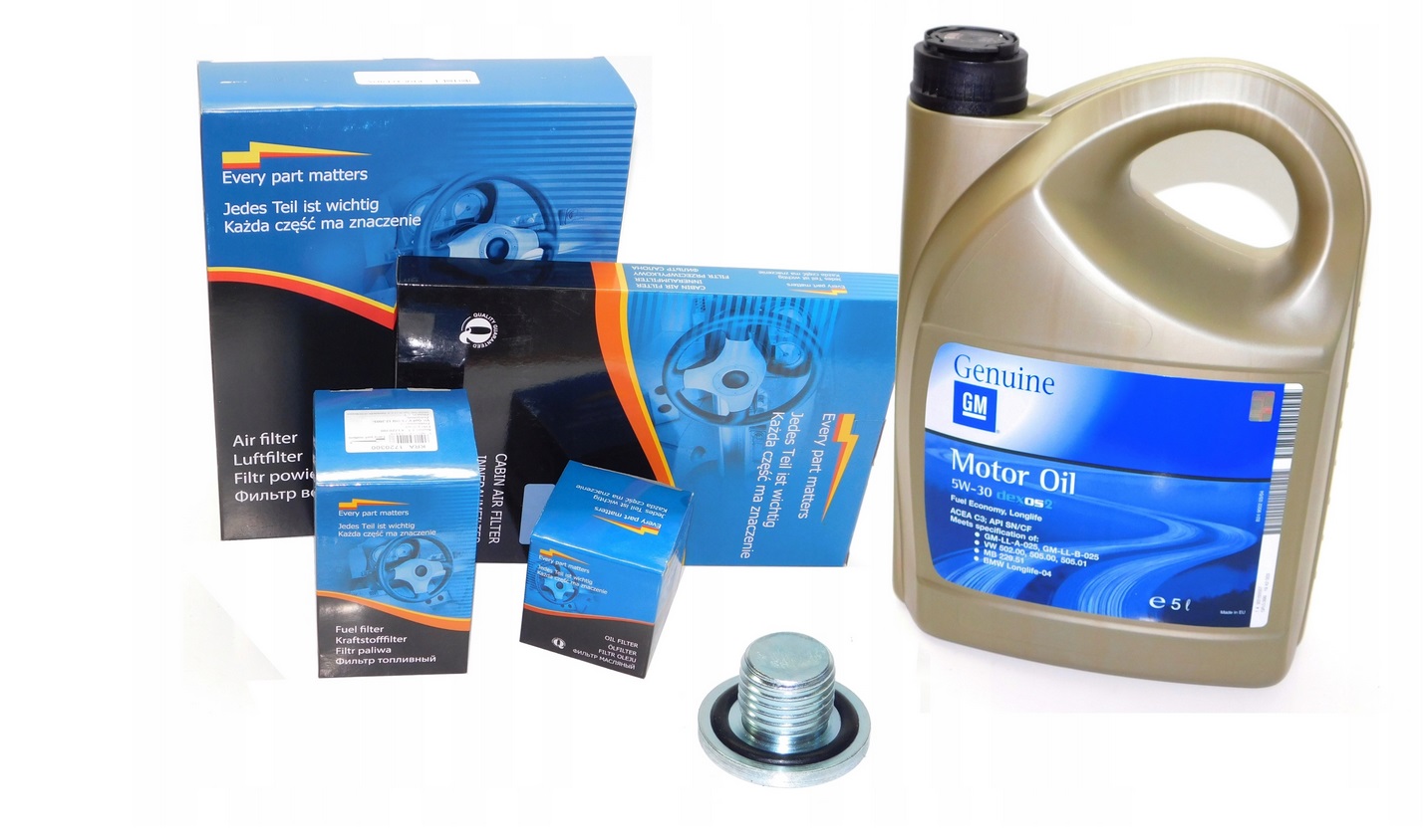 

Filtry Olej Gm 5w30 Opel Astra 2 II G 2.0 DI Dti