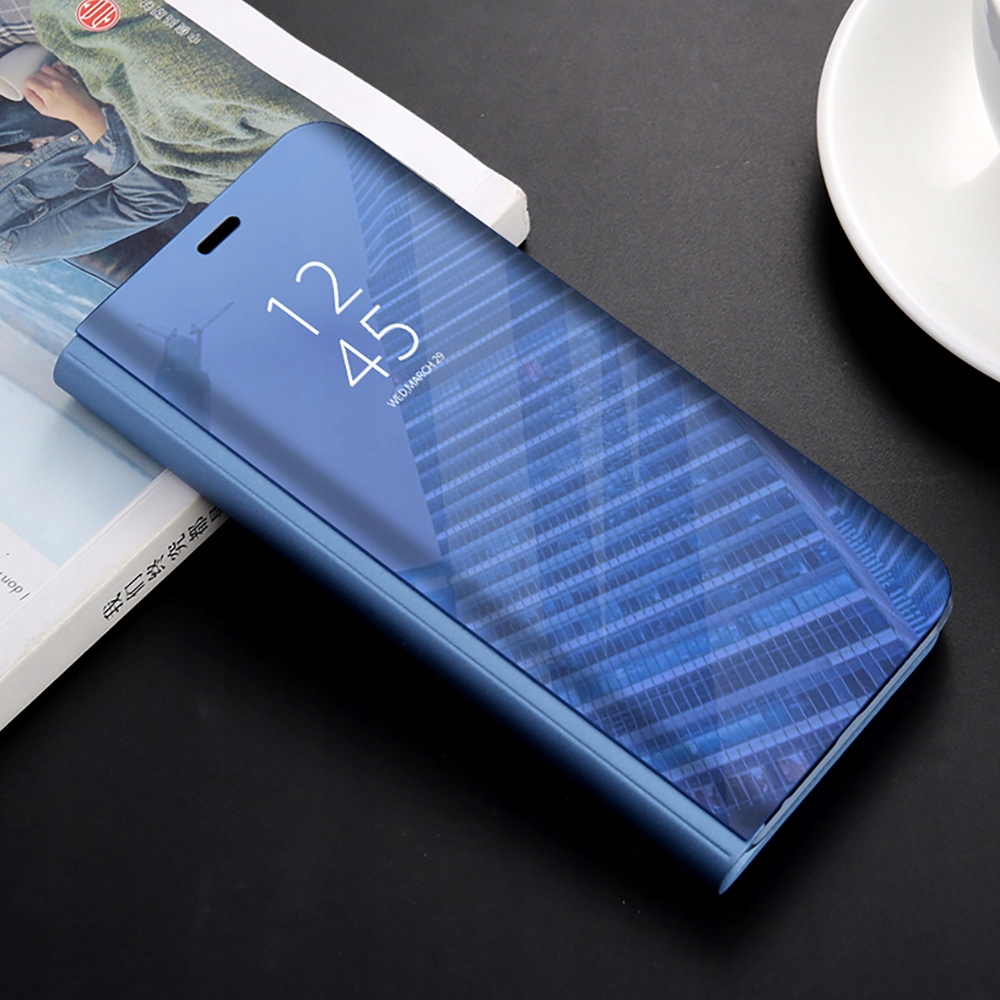 ETUI CLEAR VIEV MIRROR+SZKŁO 9D do IPHONE 6/6S Kolekcja Standard