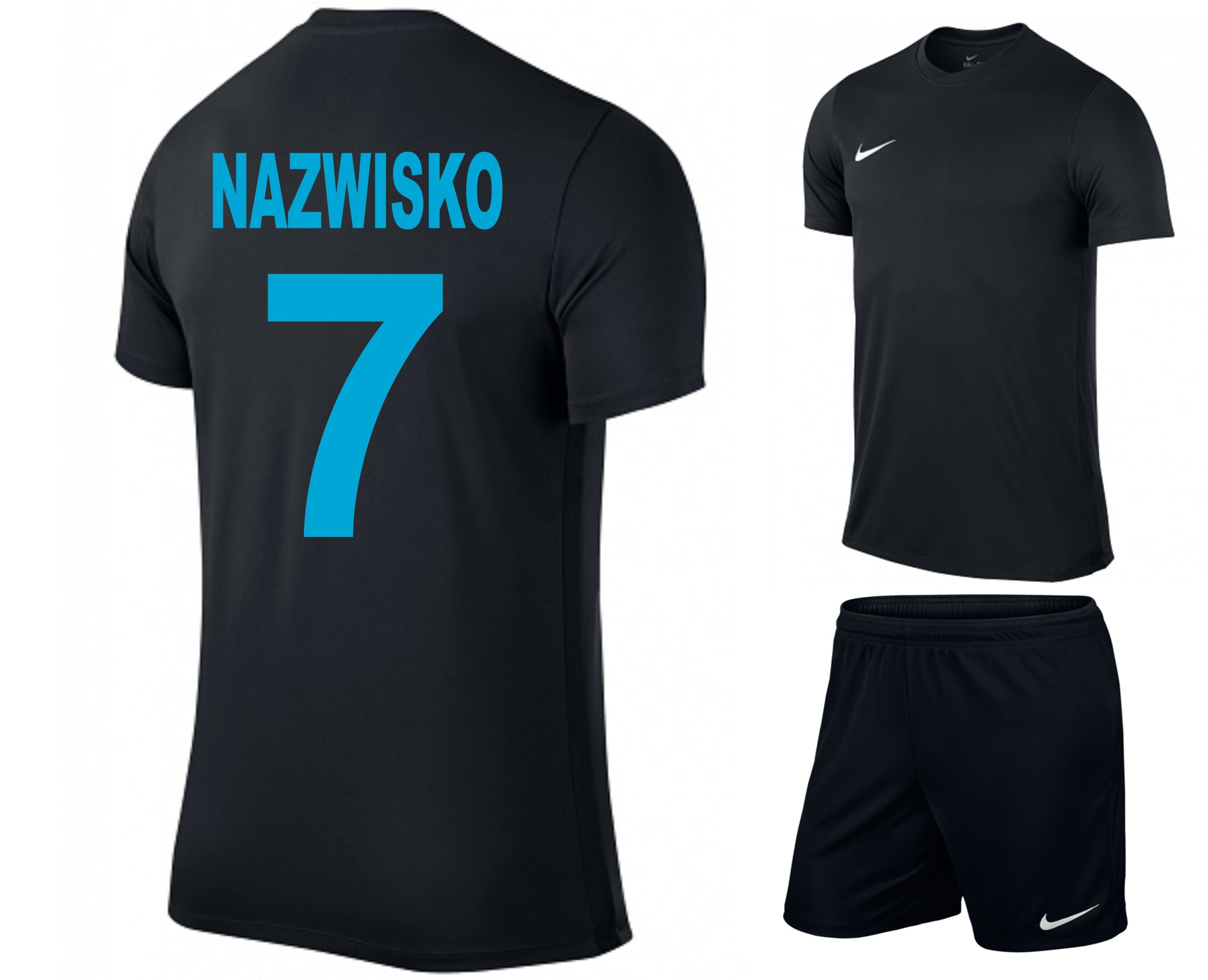 Nike Набор футбольного наряда с печатью 128-137