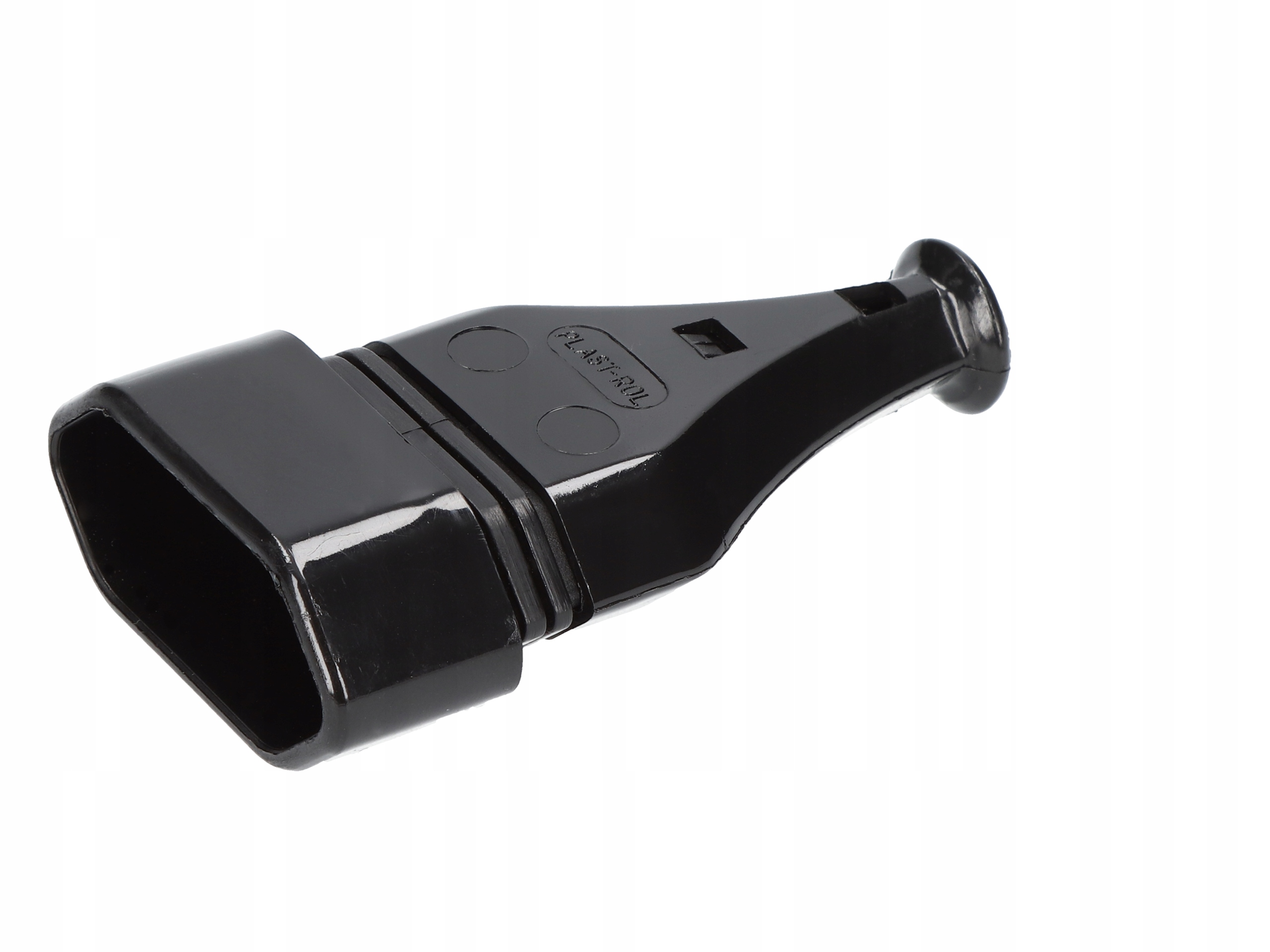 

Gniazdo płaskie bez uziemienia GN-11 czarne