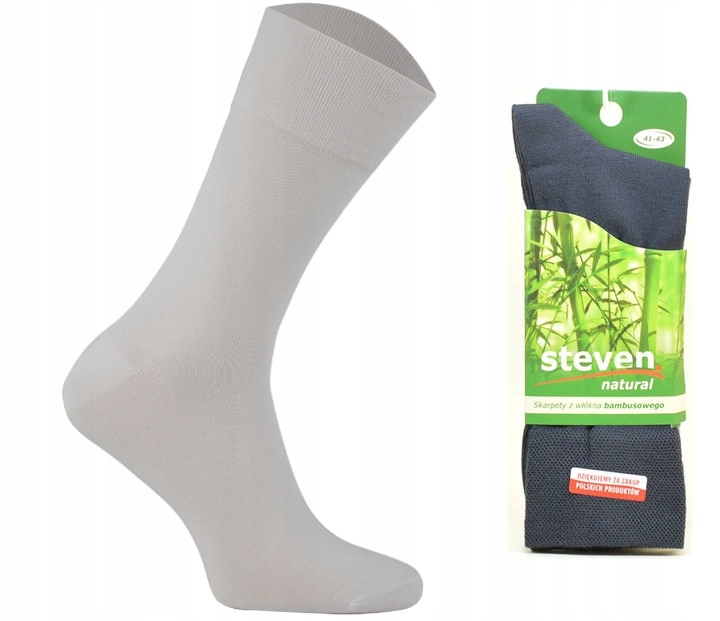 

Skarpety Bambusowe Steven komfortowe fresh ba38-40