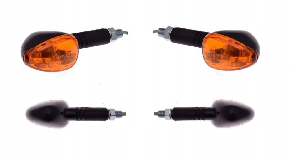 

Mini Kierunkowskazy L+p Miękkie Ramię 12V 10W
