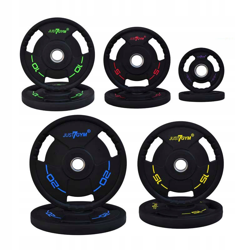 OBCIĄŻENIE OLIMPIJSKIE Z UCHWYTAMI 2,5KG JUST7GYM Marka Just7Gym