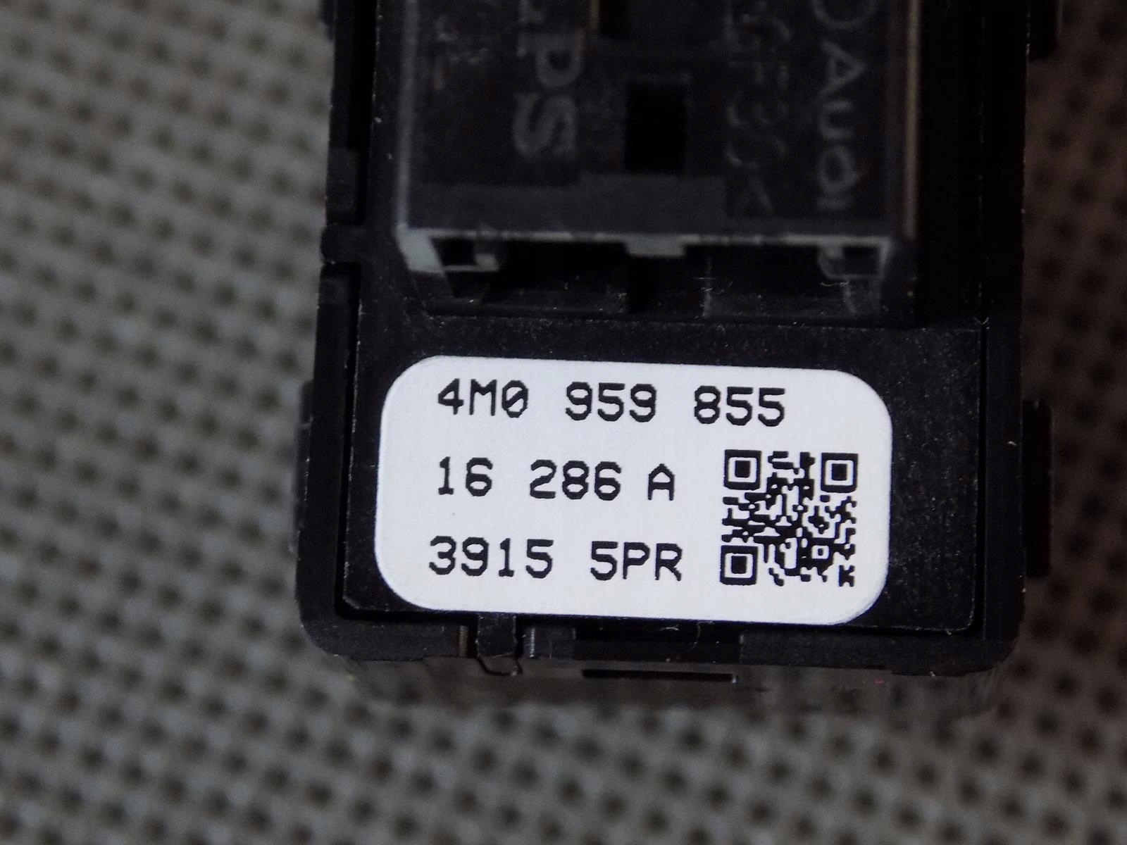 AUDI RS5 8W window control switch 4M0959855