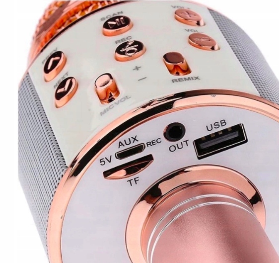 MIKROFON KARAOKE BEZPRZEWODOWY - RONEBERG Rodzaj do karaoke