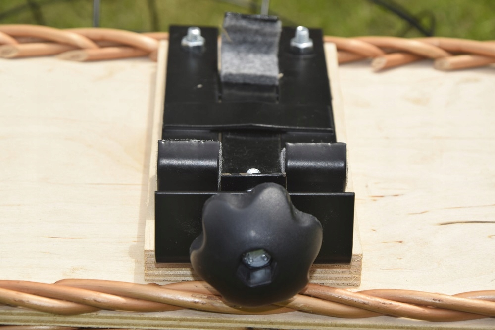 DUŻY Koszyk kosz WIKLINOWY NA ROWER bagażnik 3 kol Materiał dominujący wiklina