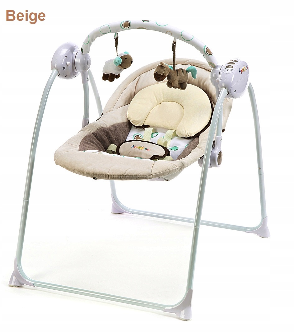 LONGLIFE LEŻACZEK BUJACZEK HUŚTAWKA moskit KOLORY Waga dziecka 0 - 12 kg