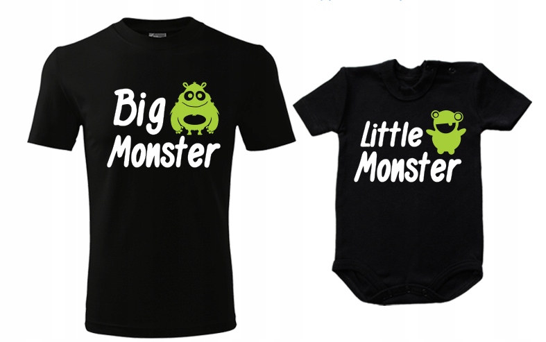 

Zestaw Męska Koszulka Dla Taty I Body Dla Syna