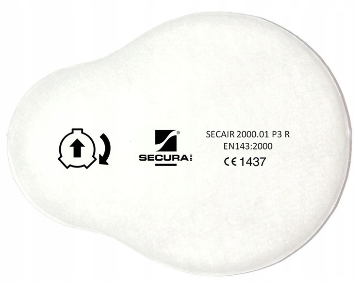 

Filtr Sec 2000.02 P3 R Do Półmaski Secura 3000