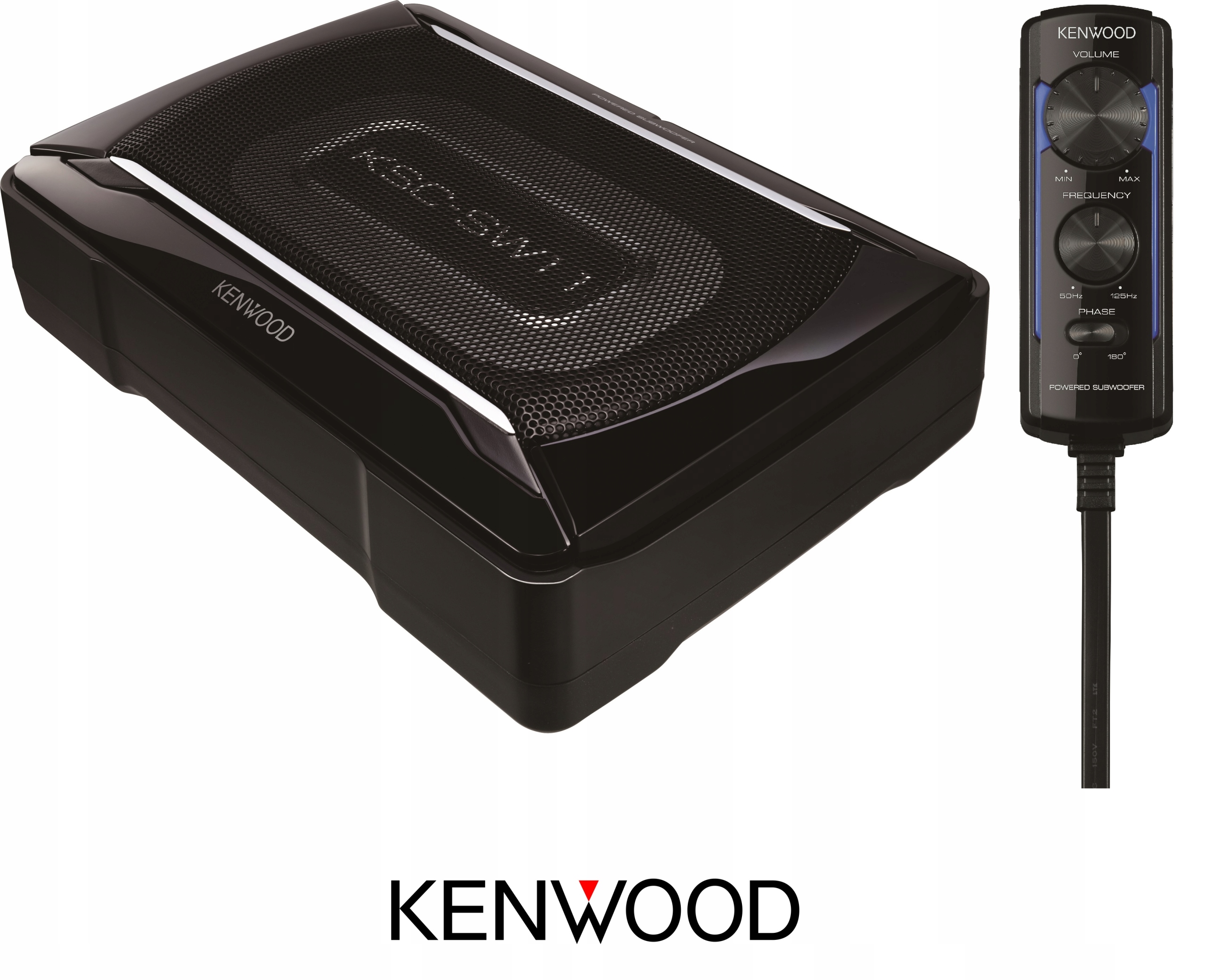 KENWOOD KSCSW11 AKTYWNY SUBWOOFER 150W + PILOT Sklep, Opinie, Cena w