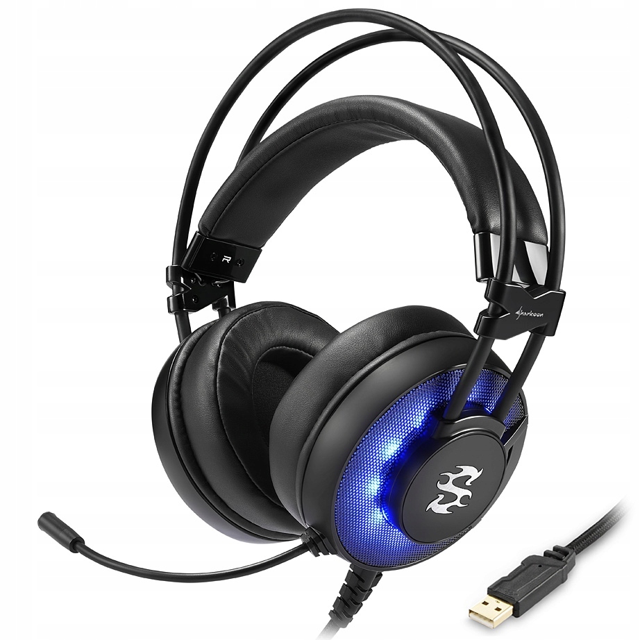 

Słuchawki gaming Sharkoon Skiller SGH2 Led Usb Pc