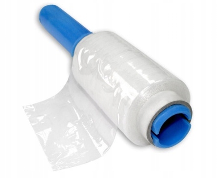 STRETCH FOLIA STRECZ 0,3kg PODAJNIK MINIRAP TRANSP