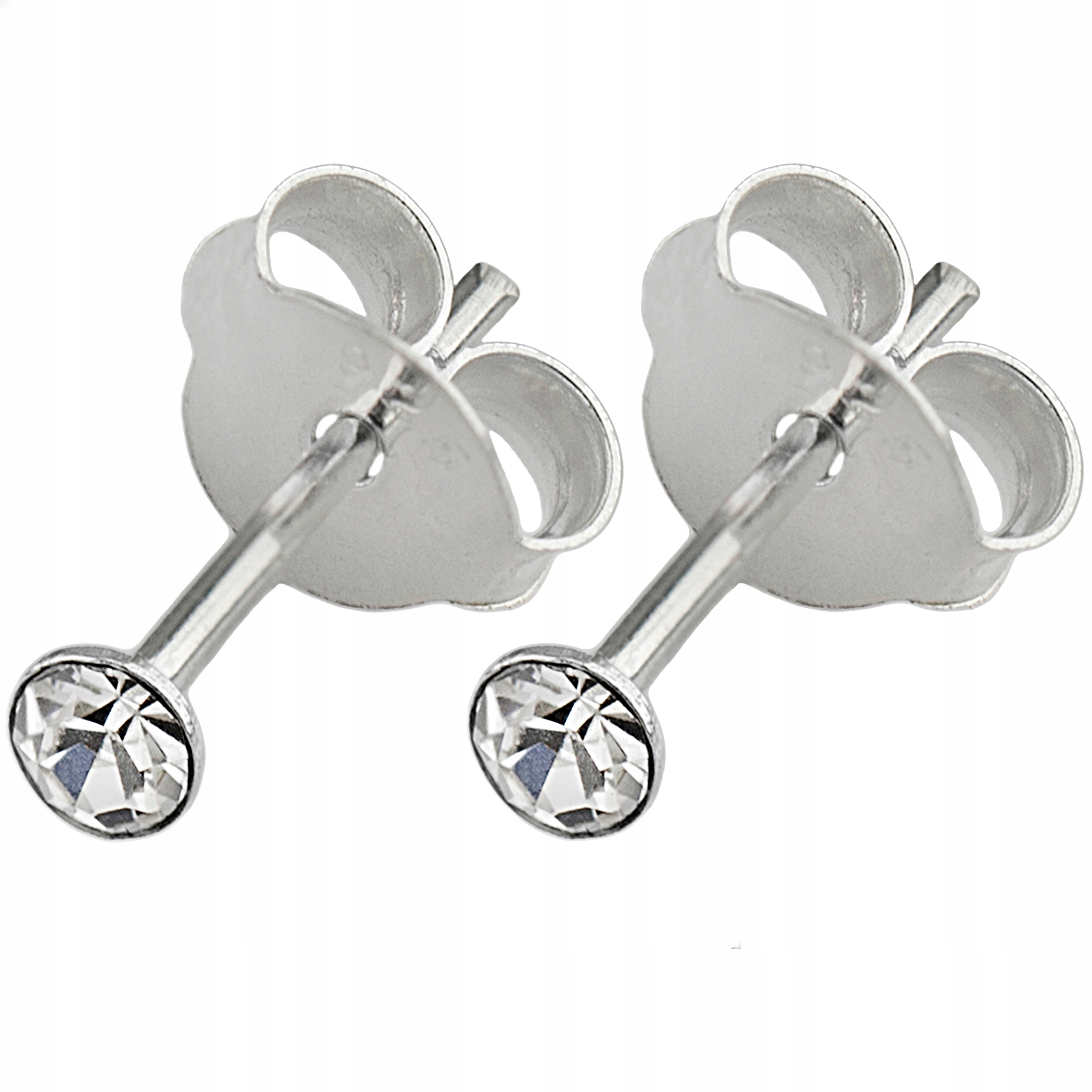 

Versil kolczyki cyrkonie 2,5 mm srebro pr. 0,925