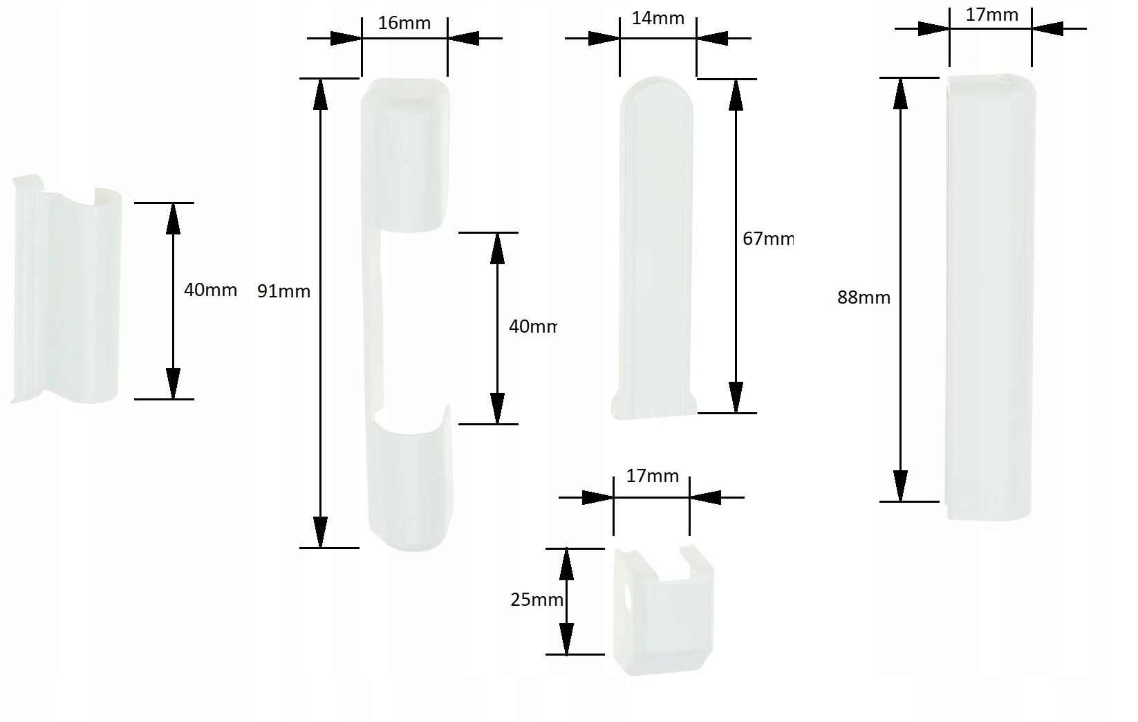 ROTO OSŁONKI NA ZAWIASY do okna drzwi PLASTIKOWYCH BRĄZ Kod producenta OSŁONKI NA ZAWIASY OKIENNE brązowe